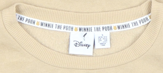 Womens UK Size S Disney Beige Pullover Sweatshirt