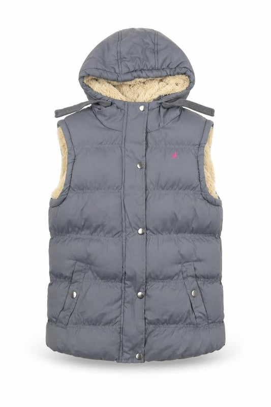 Womens UK Size 10 Atmosphere Grey Puffer Jacket