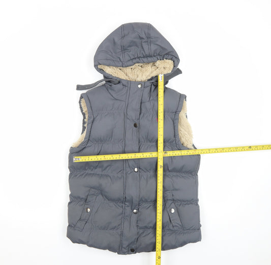Womens UK Size 10 Atmosphere Grey Puffer Jacket