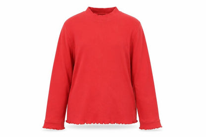 Womens UK Size L Marks and Spencer Red Basic T-Shirt