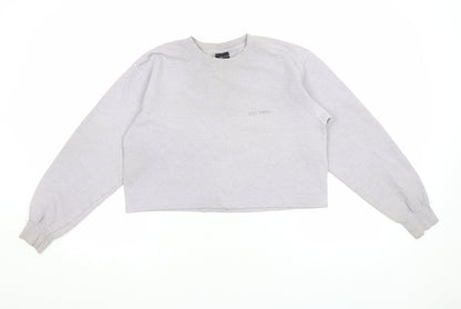 Womens UK Size M Tots Teams Grey Pullover Sweatshirt