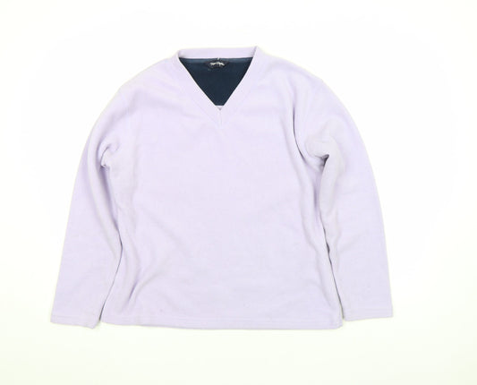 Womens UK Size 14 Peter Storm Purple Pullover Sweatshirt