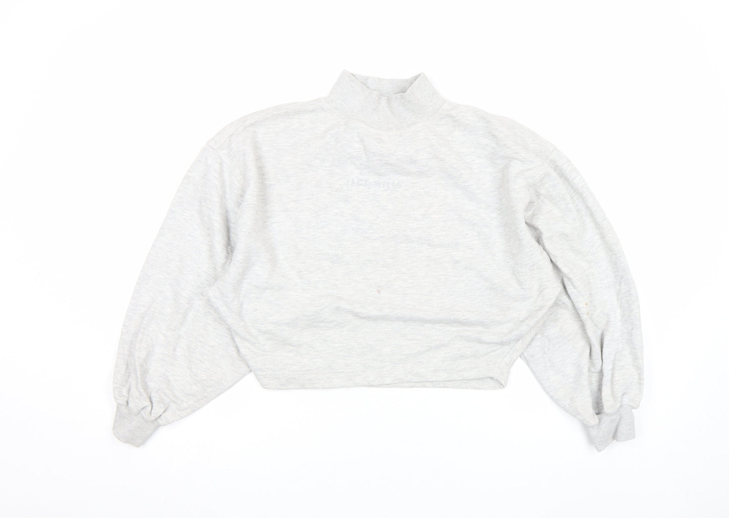 Womens UK Size 8 Jack Wills Grey Pullover Sweatshirt
