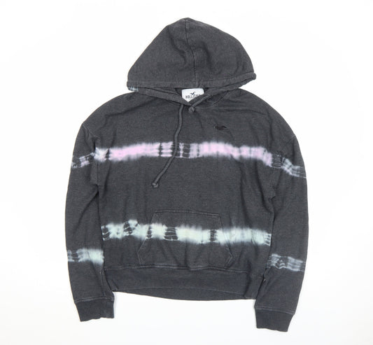 Womens UK Size S Hollister Grey Pullover Hoodie