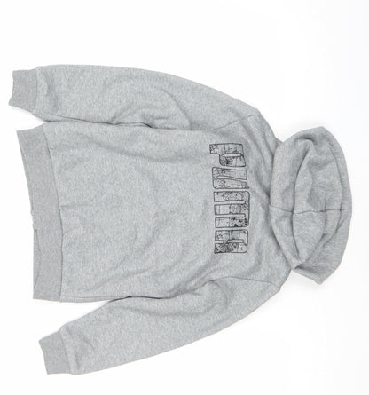 Boys UK Size 146 PUMA Grey Full Zip Hoodie