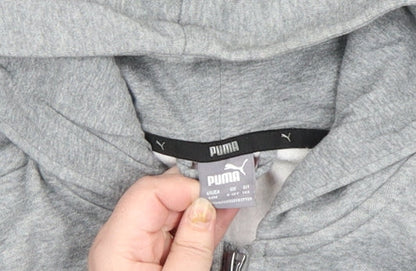 Boys UK Size 146 PUMA Grey Full Zip Hoodie