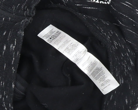 Boys UK Size 12-13 Years F&F Black Full Zip Hoodie