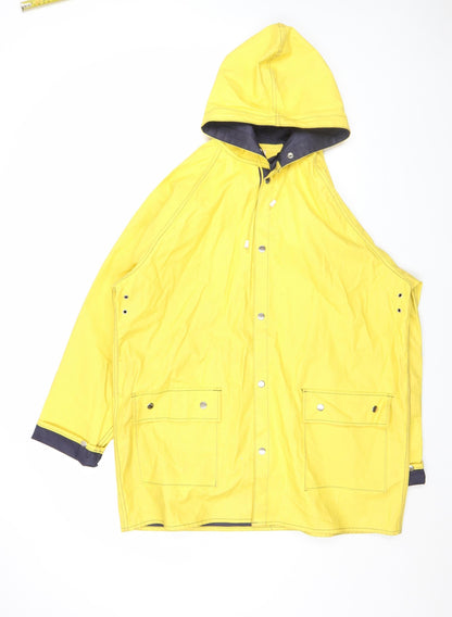 Womens UK Size L BCC Clothing Company Yellow Rain Coat