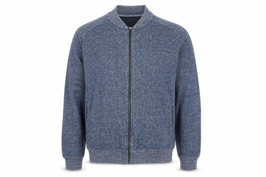 Mens UK Size M Burton Menswear London Blue Bomber Jacket