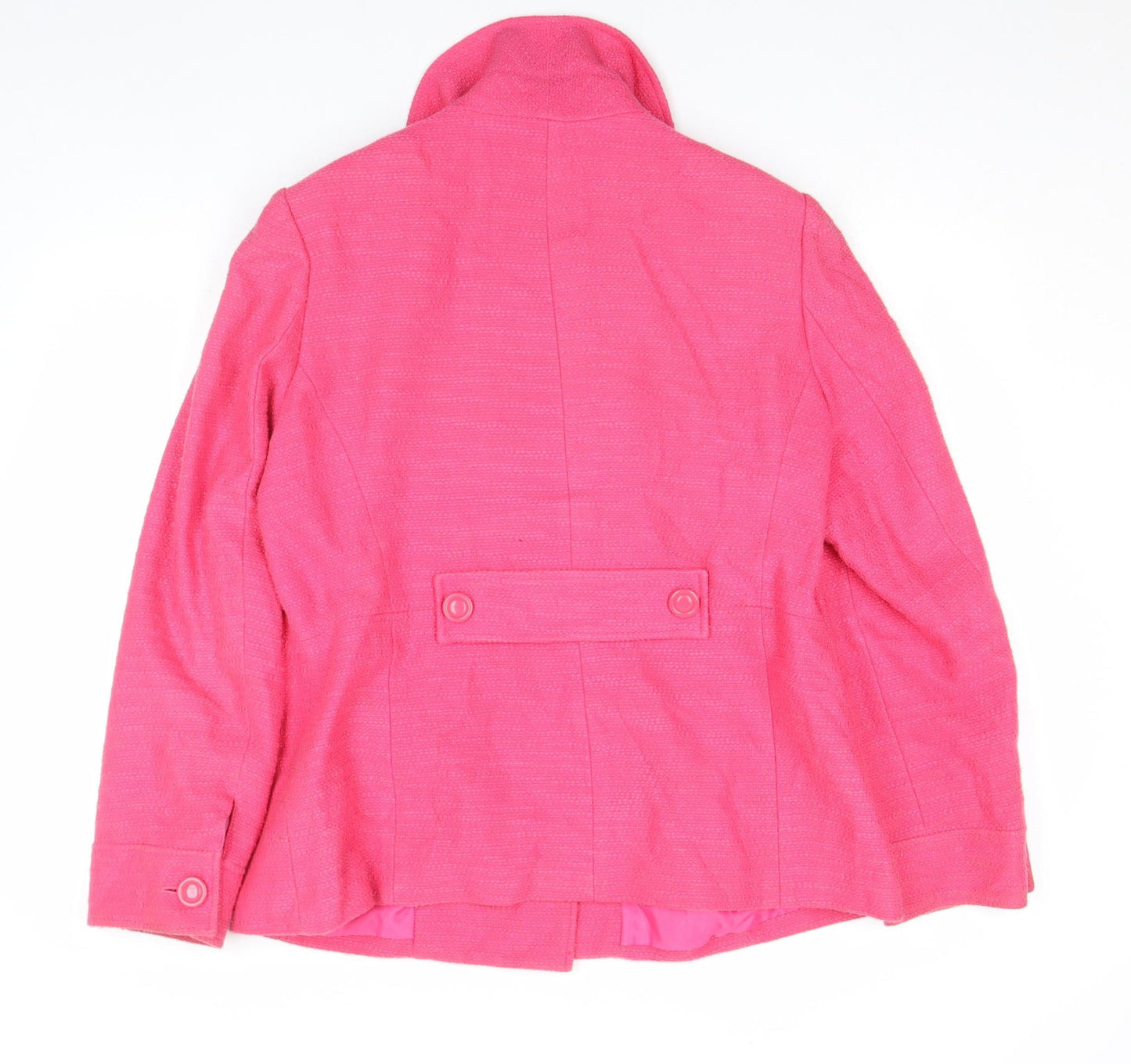 Womens UK Size 12 George Pink Pea Coat