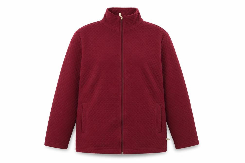 Womens UK Size M Bonmarché Red Basic Jacket