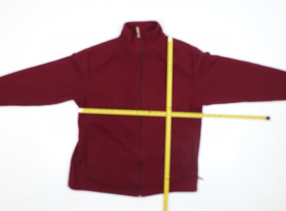 Womens UK Size M Bonmarché Red Basic Jacket