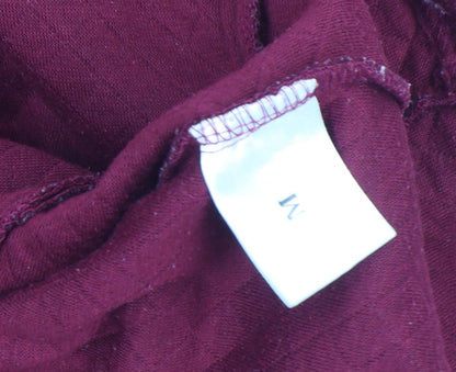 Womens UK Size M Bonmarché Red Basic Jacket