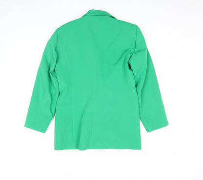 Womens UK Size 12 United Colors of Benetton Regular Green Blazer