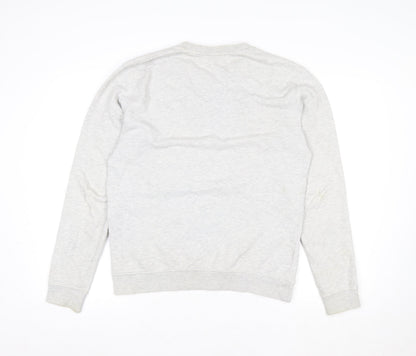 Womens UK Size M Wood Wood Grey Pullover Sweatshirt