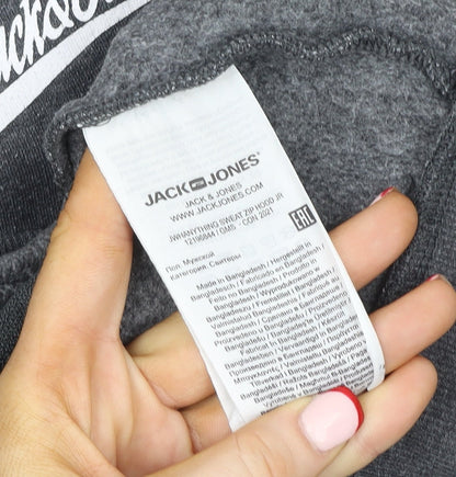Mens UK Size M JACK & JONES Grey Basic Jacket