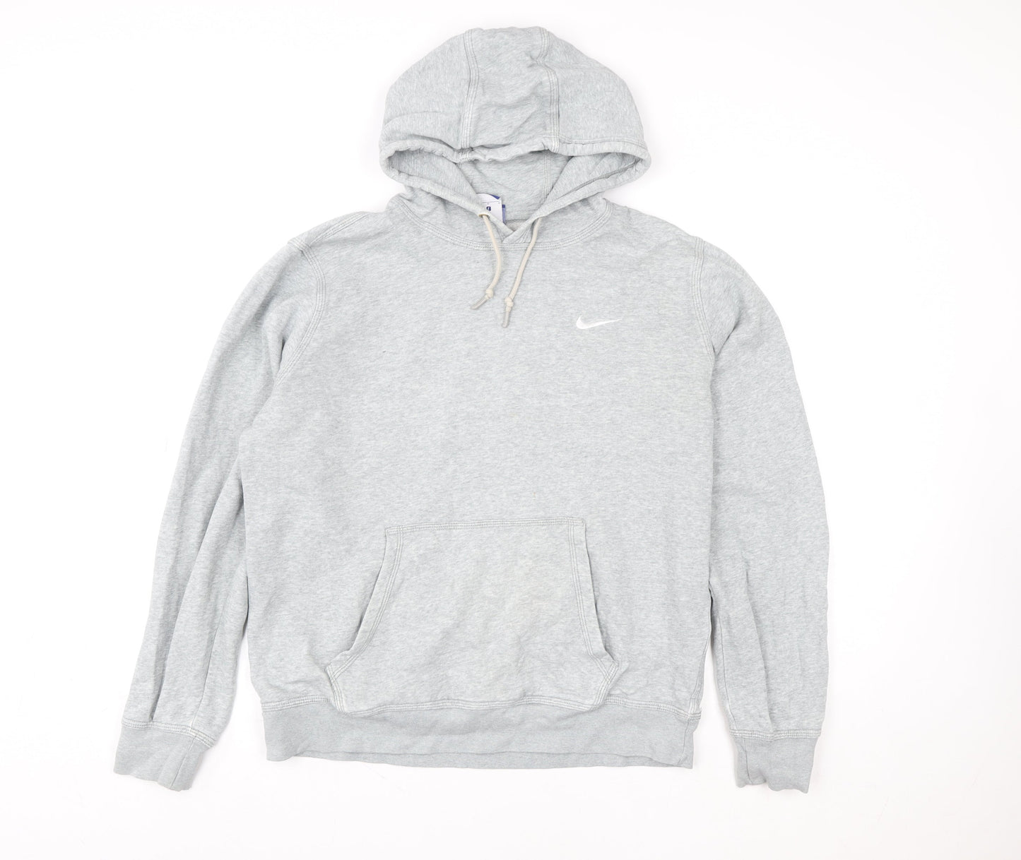 Womens UK Size L Nike Grey Pullover Hoodie