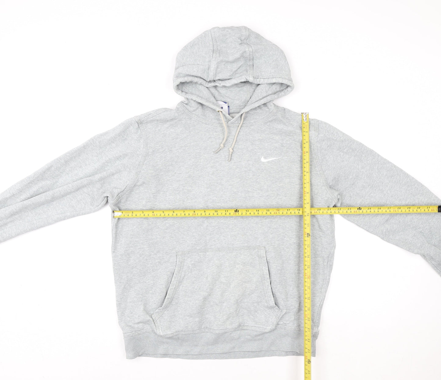 Womens UK Size L Nike Grey Pullover Hoodie