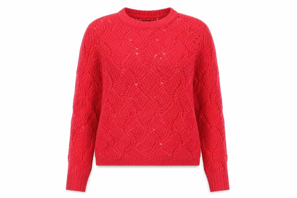 Womens UK Size 12 Atmosphere Red Pullover Jumper