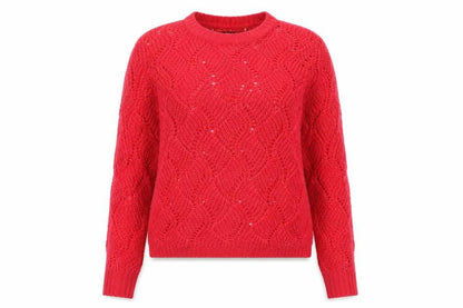 Womens UK Size 12 Atmosphere Red Pullover Jumper