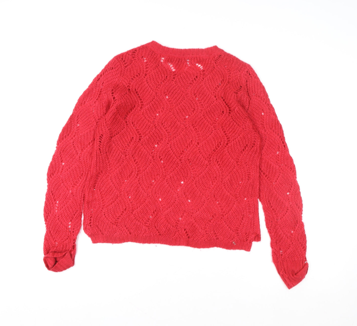 Womens UK Size 12 Atmosphere Red Pullover Jumper