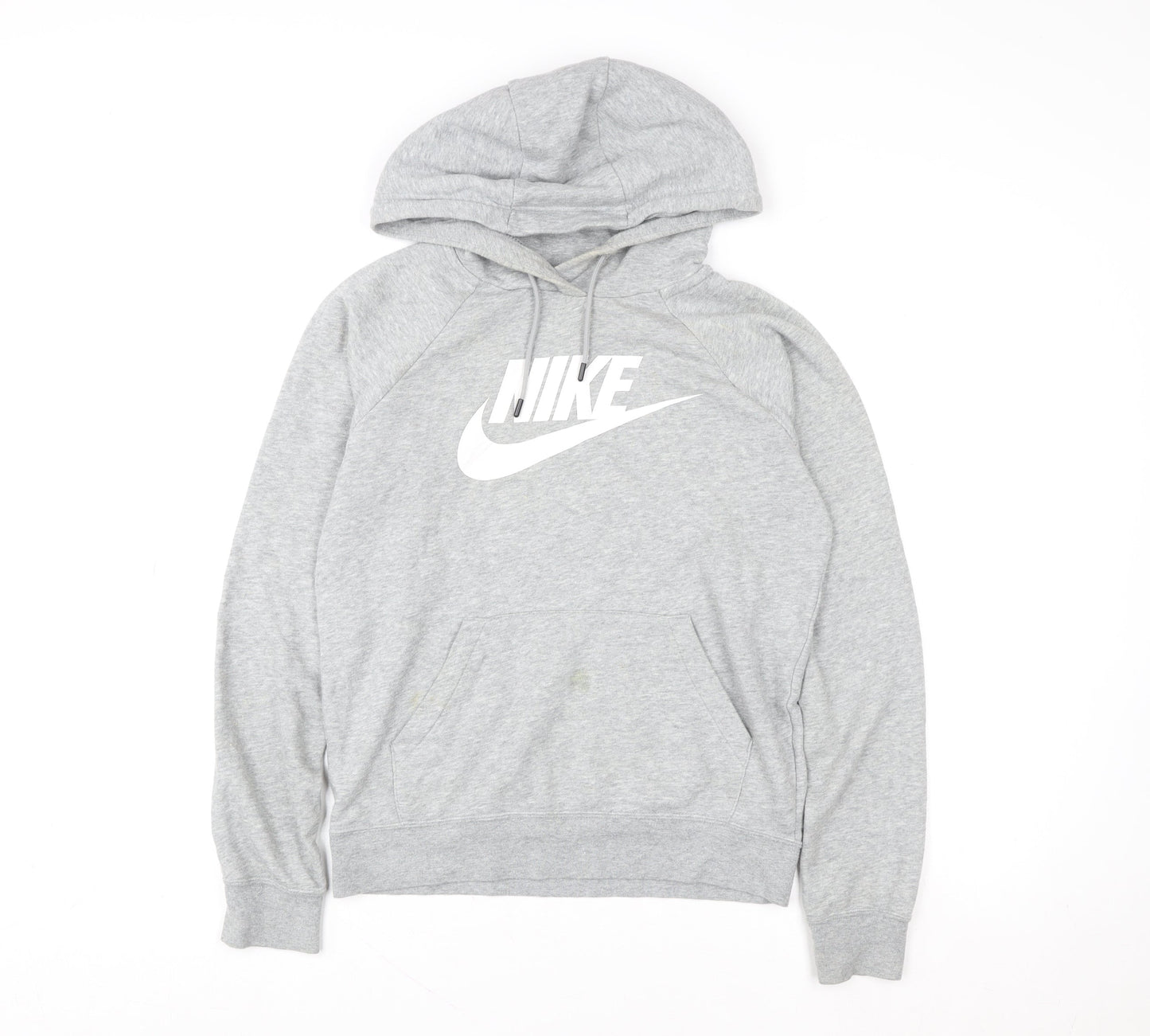 Womens UK Size XS Nike Grey Pullover Hoodie
