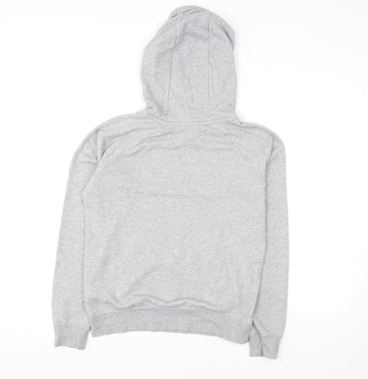 Womens UK Size XS Nike Grey Pullover Hoodie