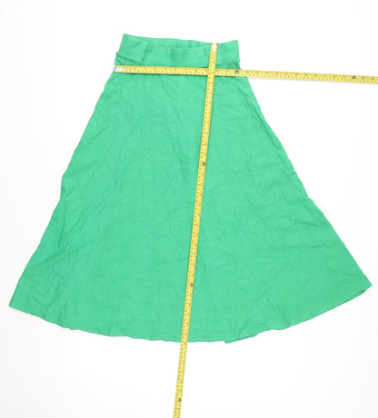 Womens UK Size 4 ASOS A-Line Jersey Skirt