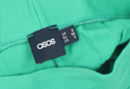 Womens UK Size 4 ASOS A-Line Jersey Skirt