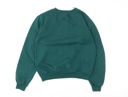 Womens UK Size S Selects Green Pullover Sweatshirt