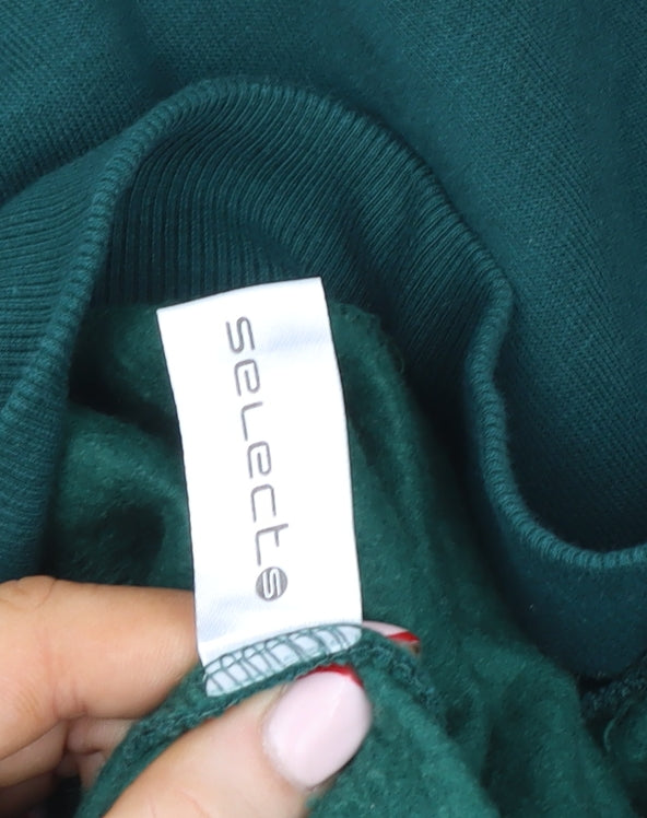 Womens UK Size S Selects Green Pullover Sweatshirt