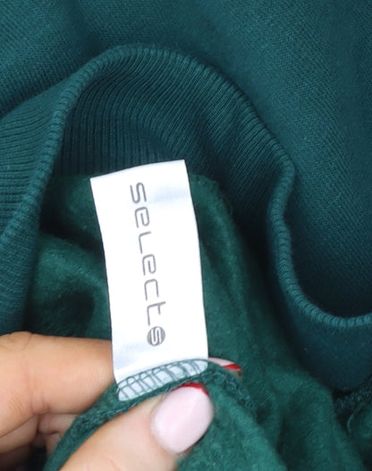 Womens UK Size S Selects Green Pullover Sweatshirt
