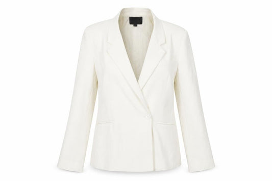 Womens UK Size 8 Zara Regular White Blazer