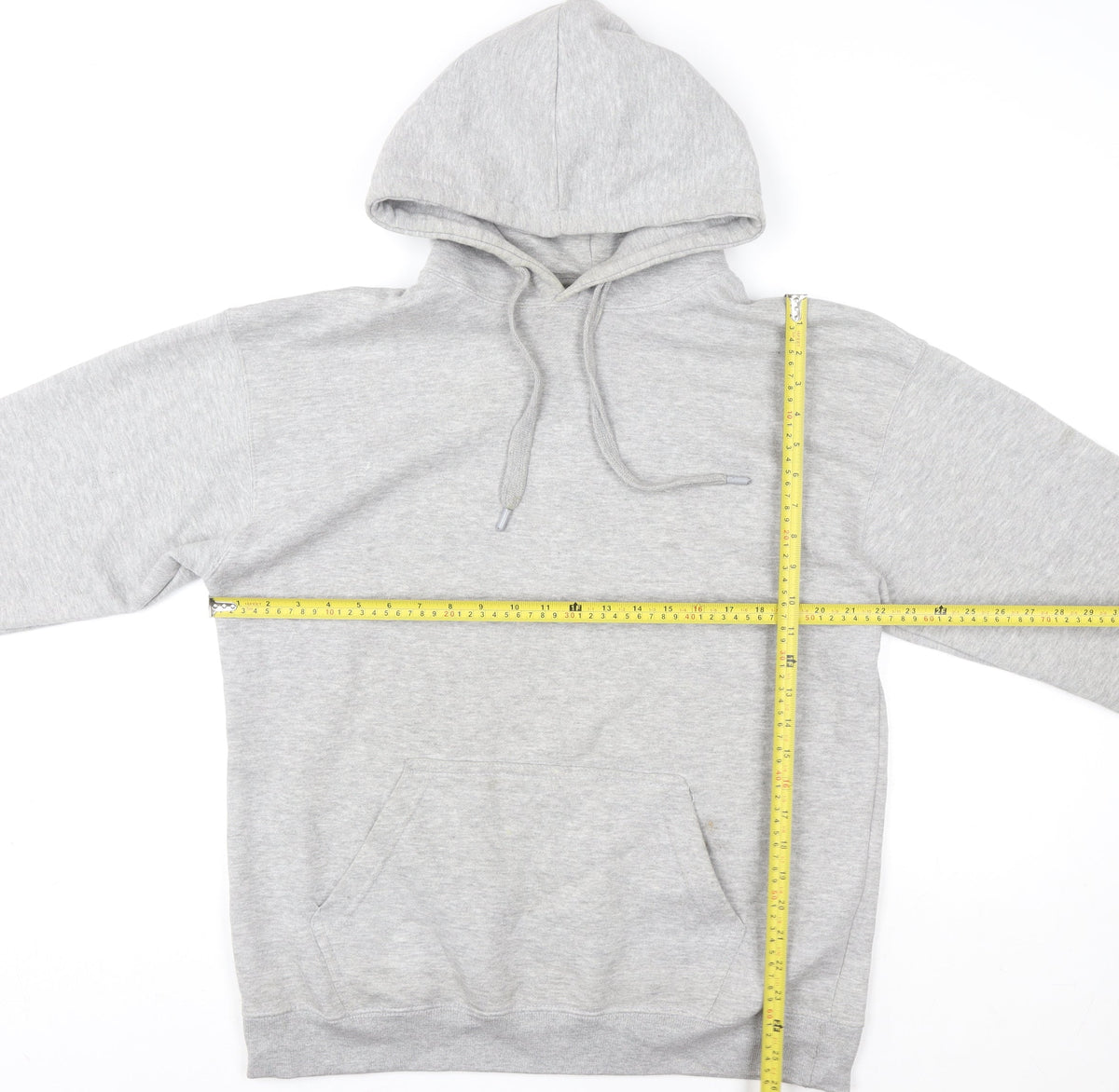 Womens UK Size S Pull&Bear Grey Pullover Hoodie