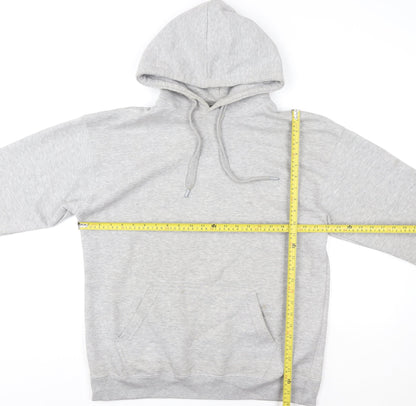 Womens UK Size S Pull&Bear Grey Pullover Hoodie