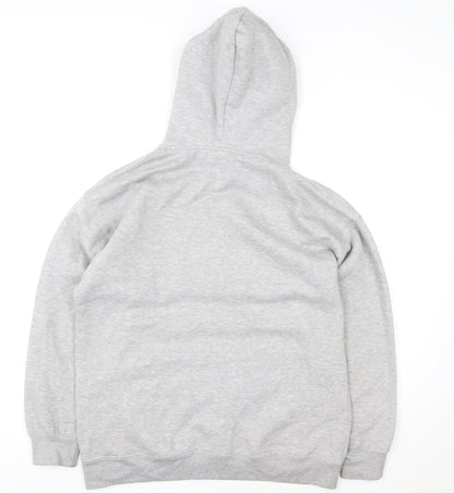 Womens UK Size S Pull&Bear Grey Pullover Hoodie