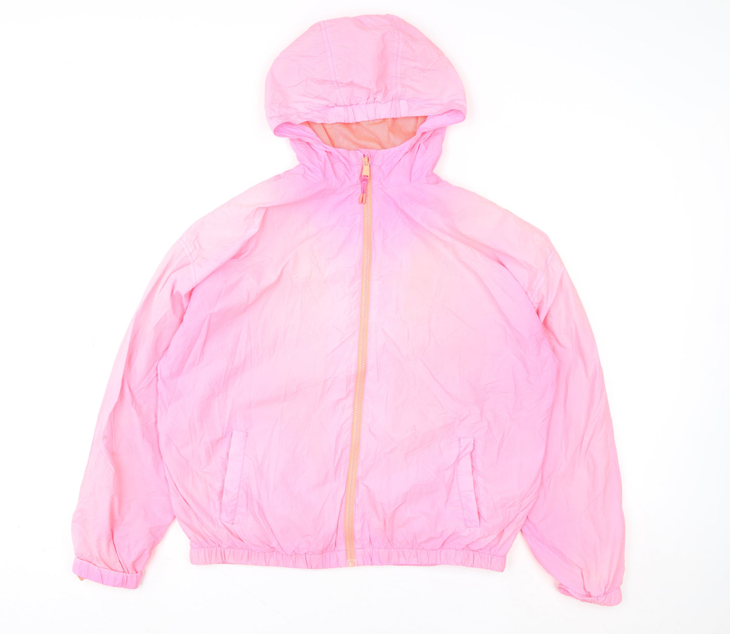 Teens UK Size 14 Marks and Spencer Pink Windbreaker Coat