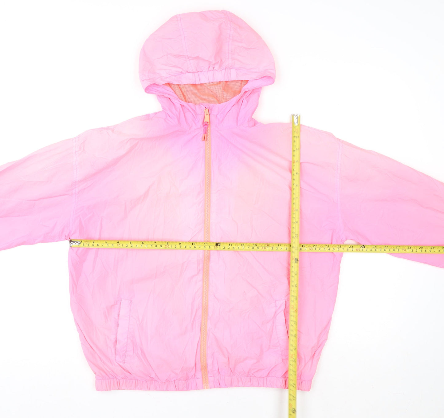 Teens UK Size 14 Marks and Spencer Pink Windbreaker Coat