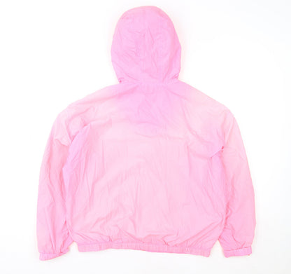 Teens UK Size 14 Marks and Spencer Pink Windbreaker Coat