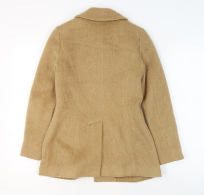 Womens UK Size 8 Therapy Beige Overcoat