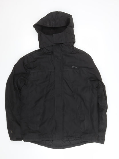 Mens UK Size XS Slazenger Black Parka Coat