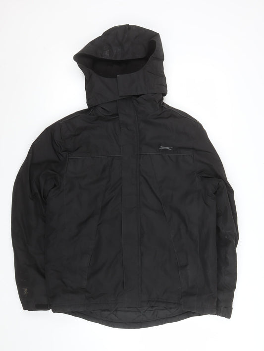 Mens UK Size XS Slazenger Black Parka Coat
