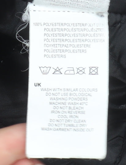 Mens UK Size XS Slazenger Black Parka Coat