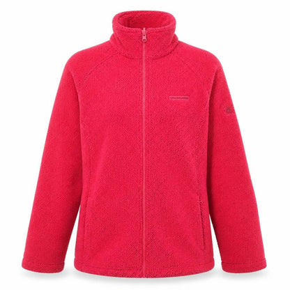 Womens UK Size 14 Craghoppers Pink Fleece