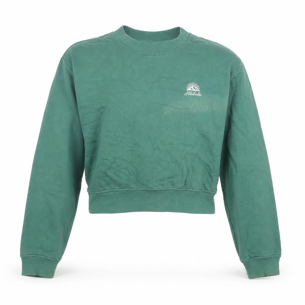 Womens UK Size S Urban Outfitters Green Pullover Sweatshirt