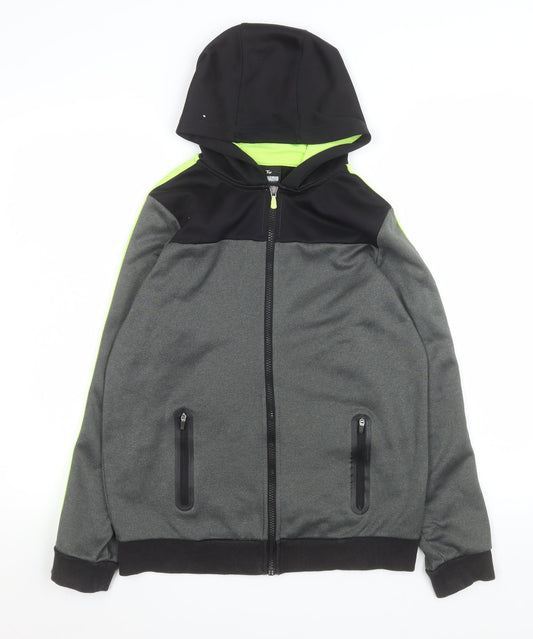 Boys UK Size 13 Years TU Grey Track Jacket
