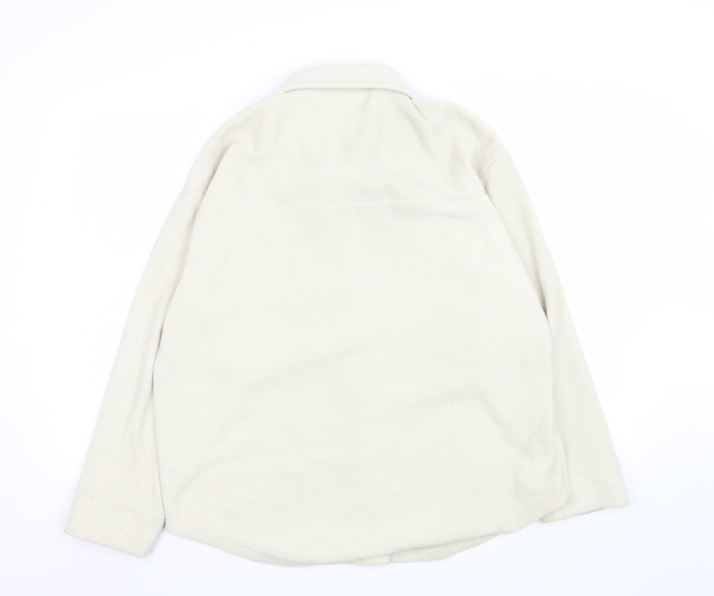 Mens UK Size M Urban Outfitters Ivory Basic Jacket