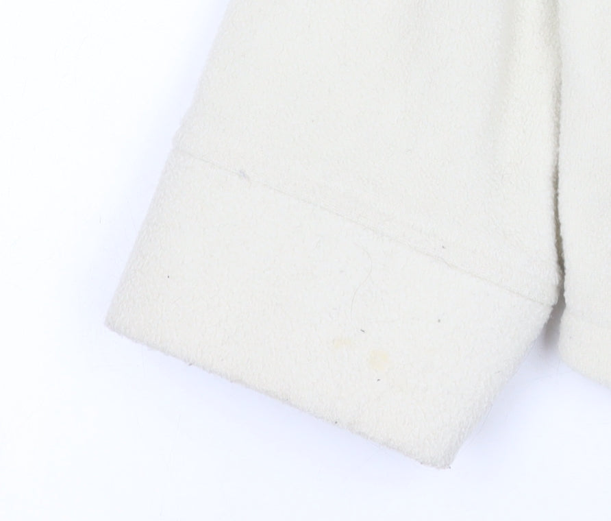 Mens UK Size M Urban Outfitters Ivory Basic Jacket