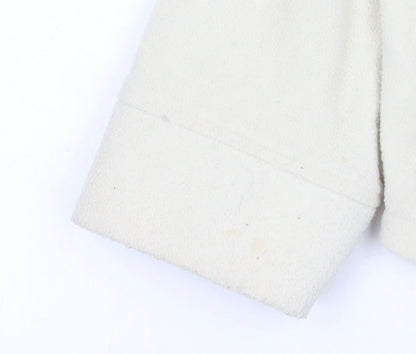 Mens UK Size M Urban Outfitters Ivory Basic Jacket