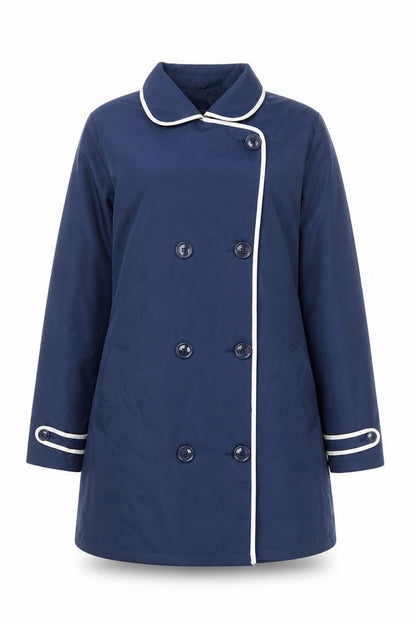 Womens UK Size 16 Julipa Blue Trench Coat